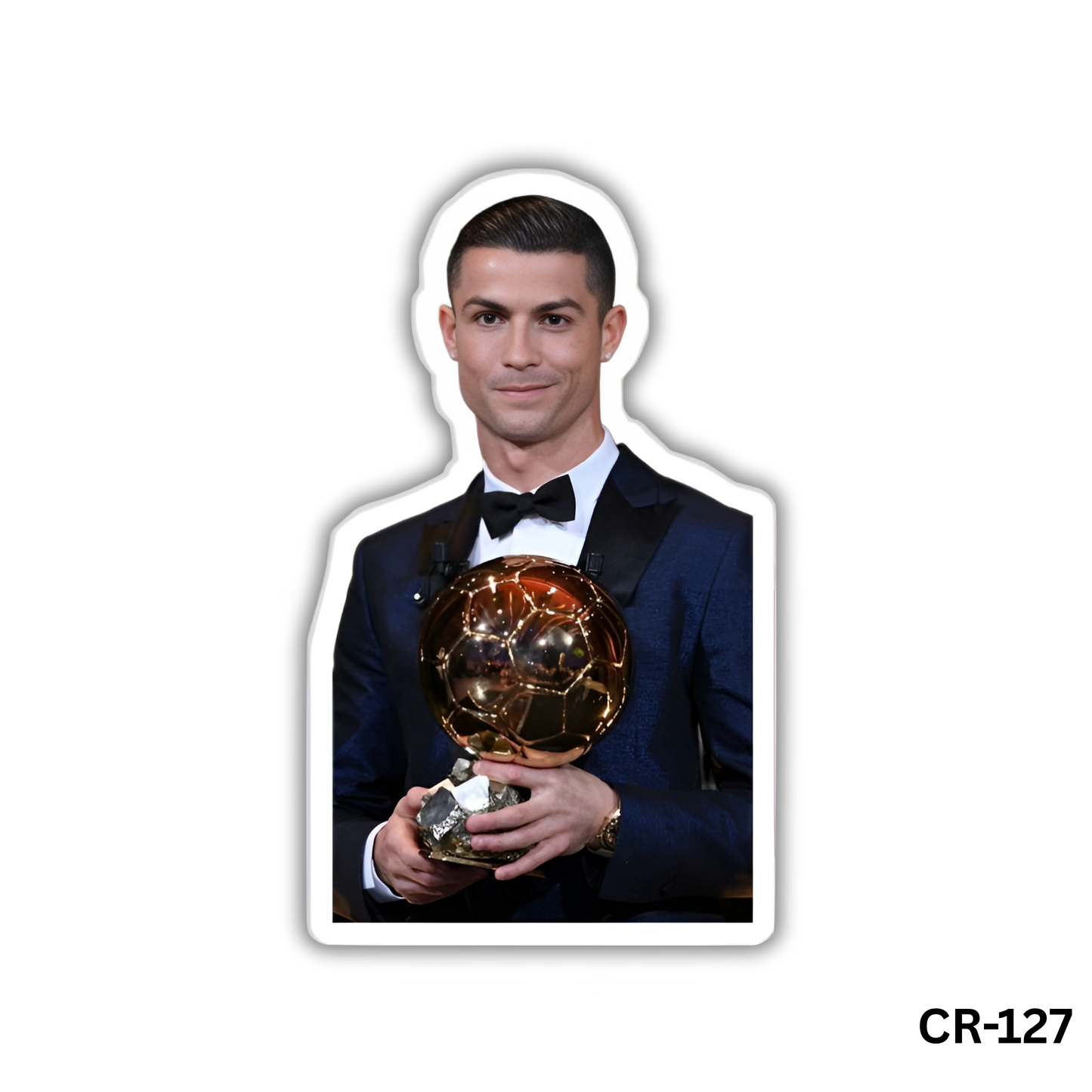 Cristiano Ronaldo holding Ballon d'or(CR-127)