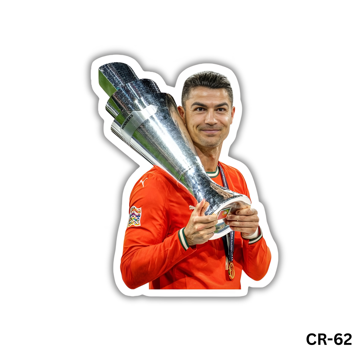 Cristiano Ronaldo Holding a trophy(CR-62)