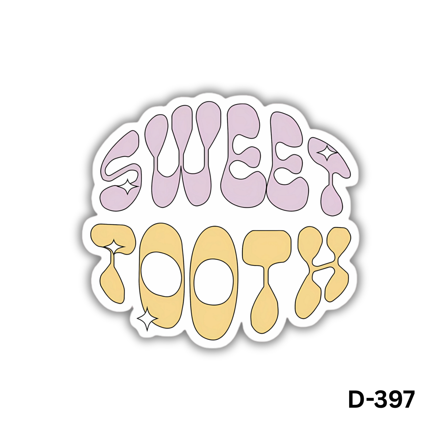 SWEET TOOTH sticker(D-397)