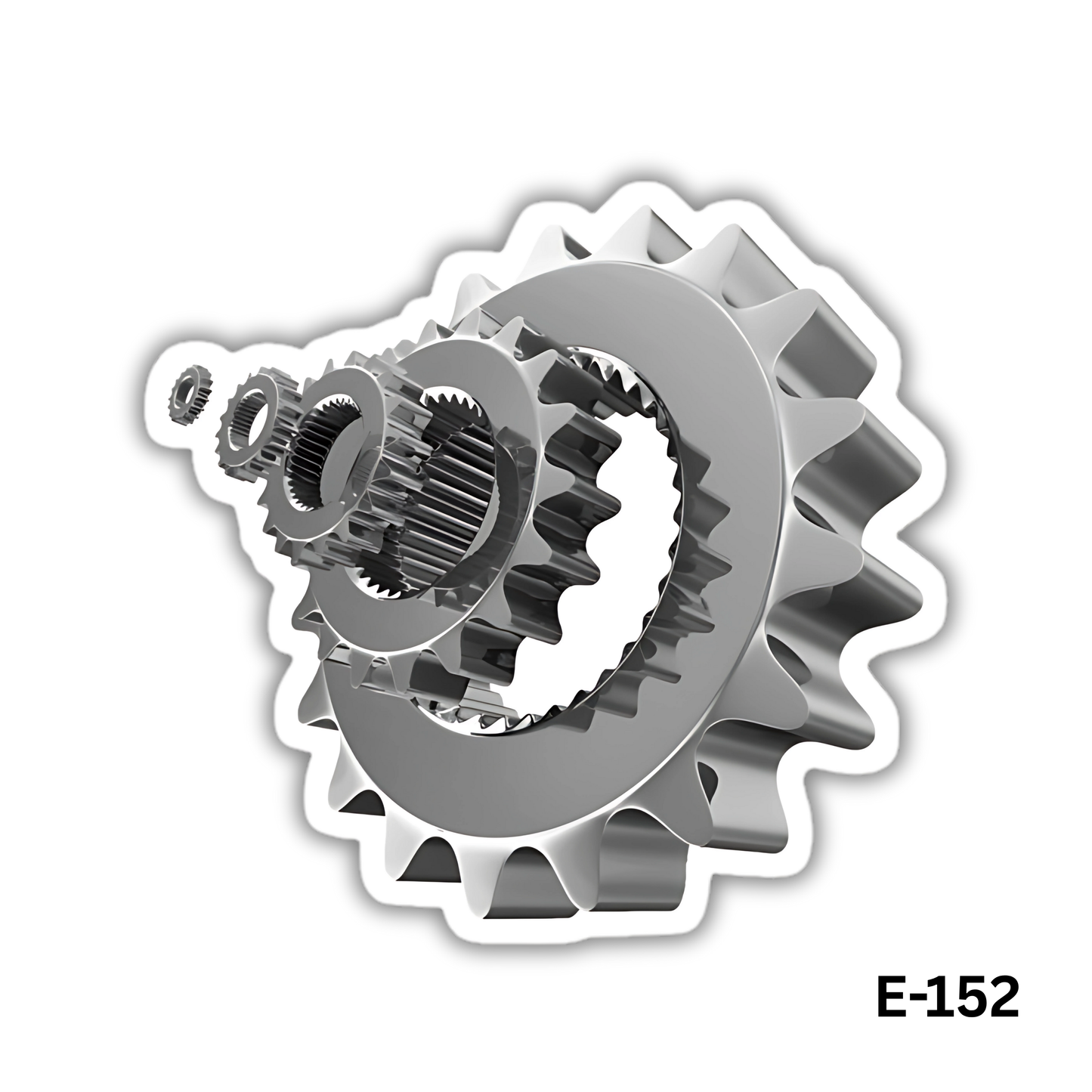 Gear Set Sticker (E-152)