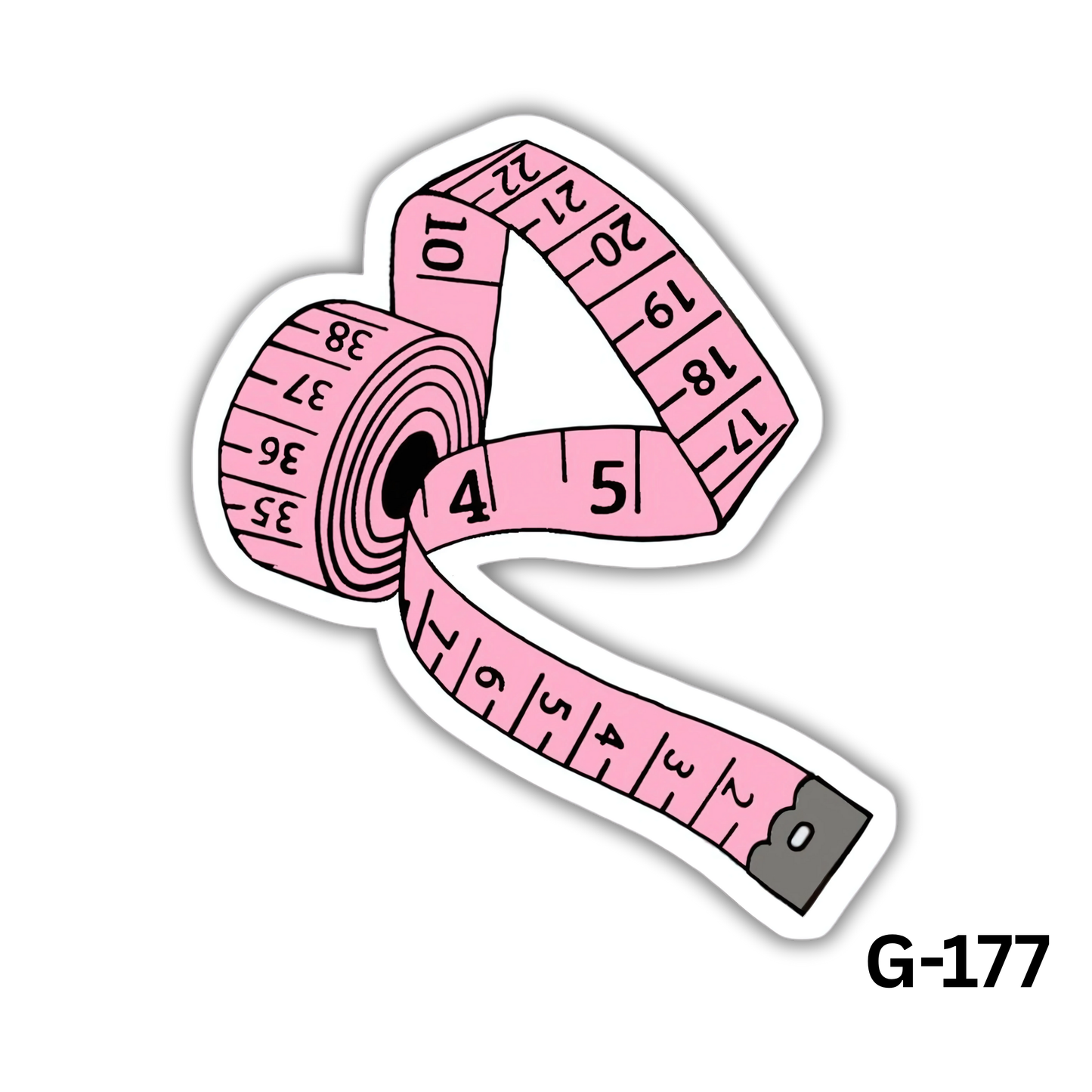 Cute Measuring Tape Sticker(G-177)