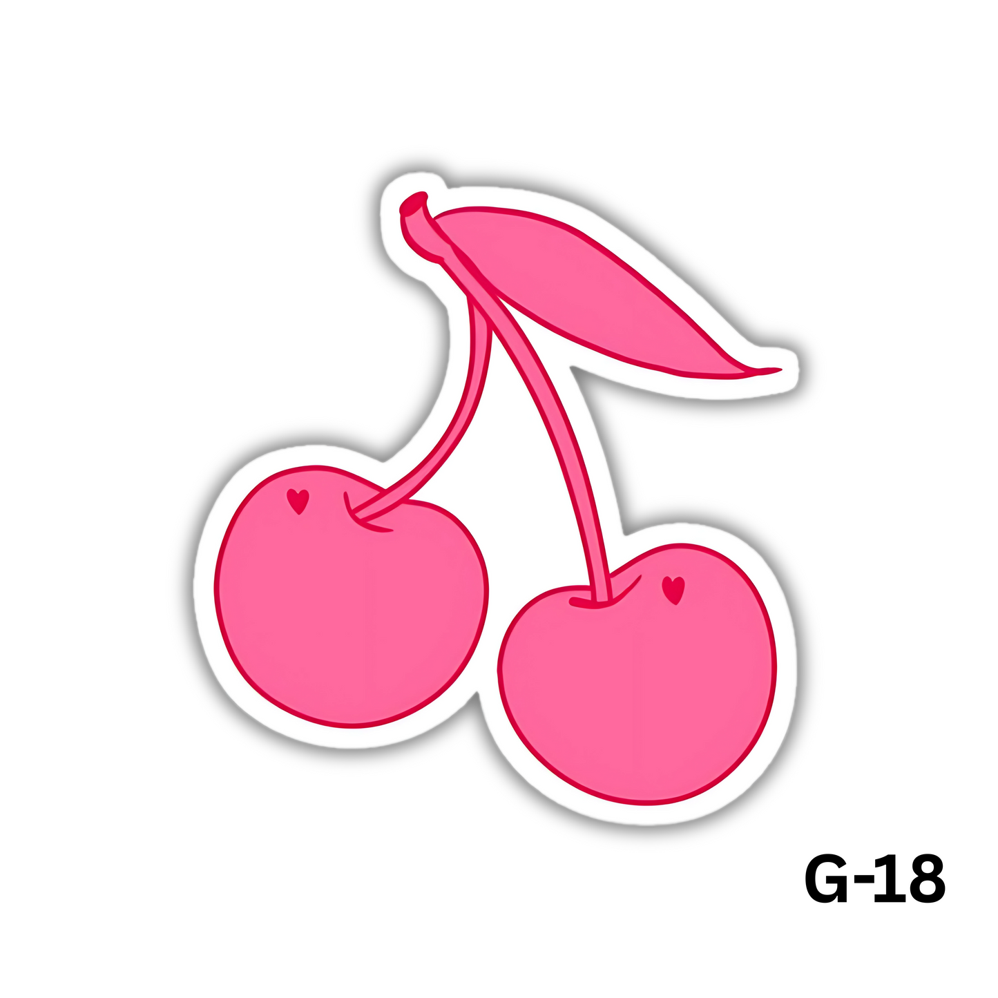 Sweetheart Cherries Stickers (G-18)