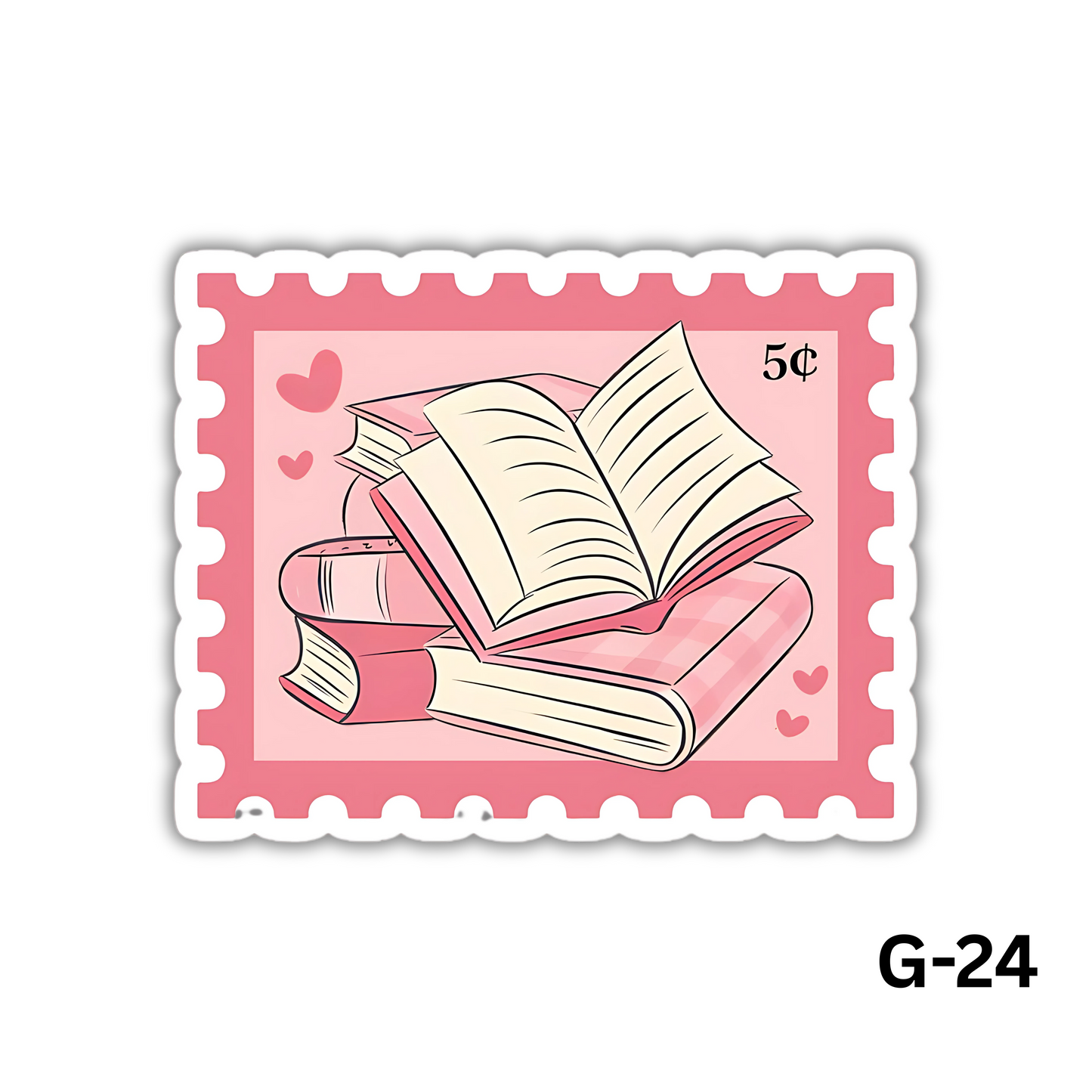 Stamp Pink Books (G-24)