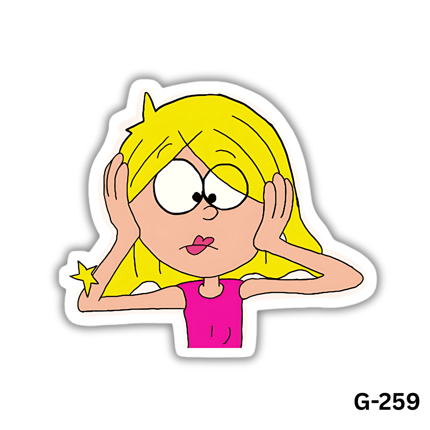 Lizzi McGuire Sticker (G-259)