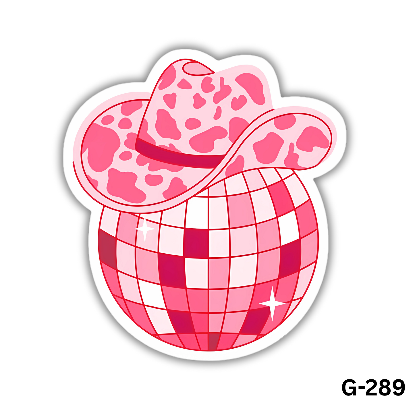 Disco Ball cowgirl hat(G-289)