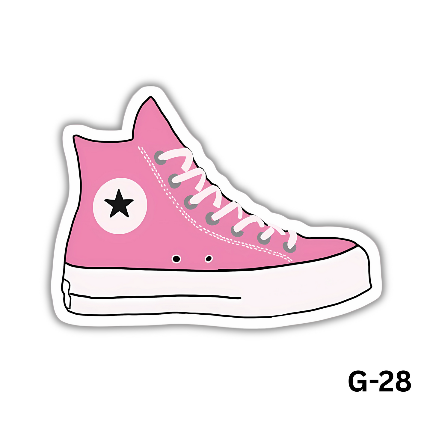 Pink Converse Sticker(G-28)