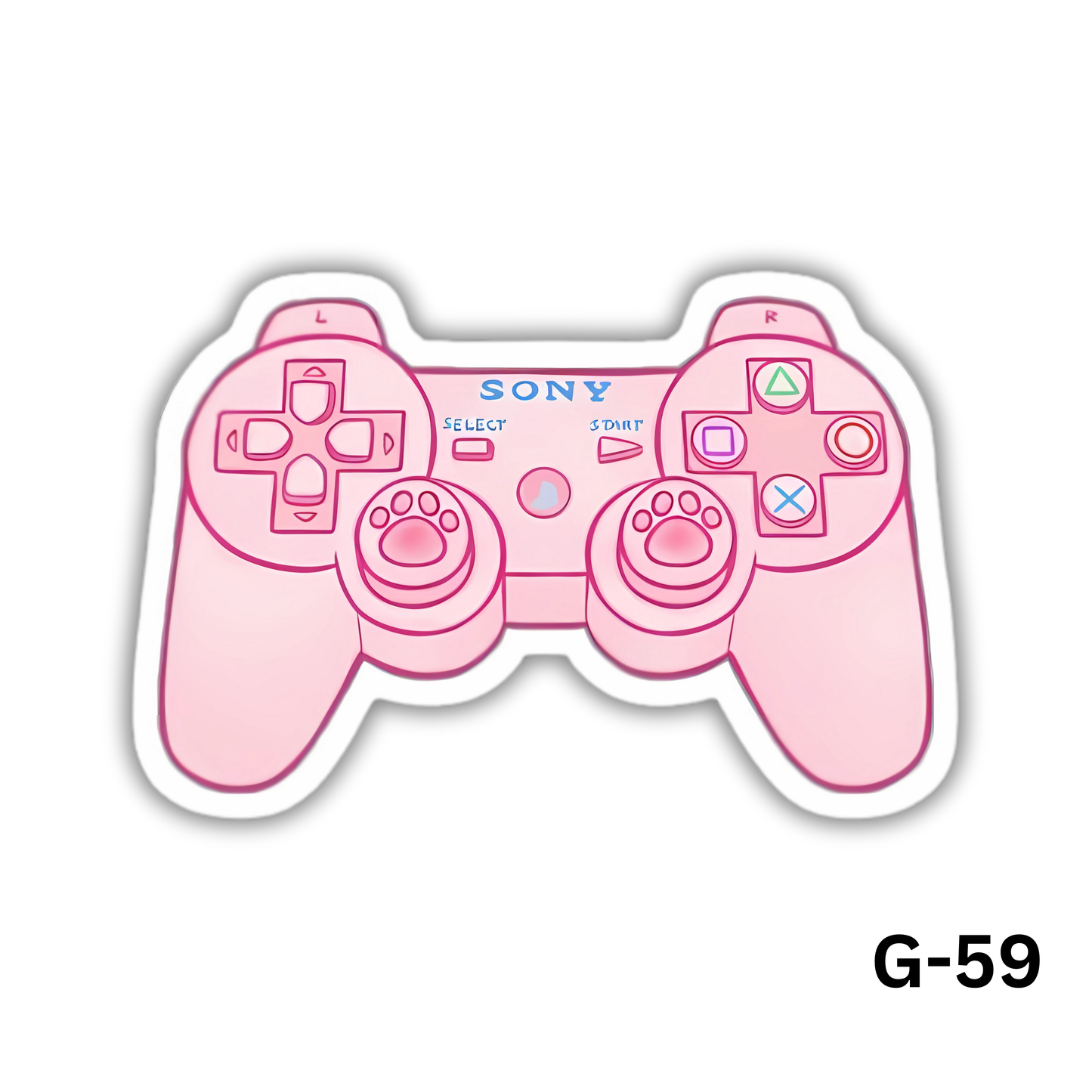 Pink Gaming Controller (G-59)