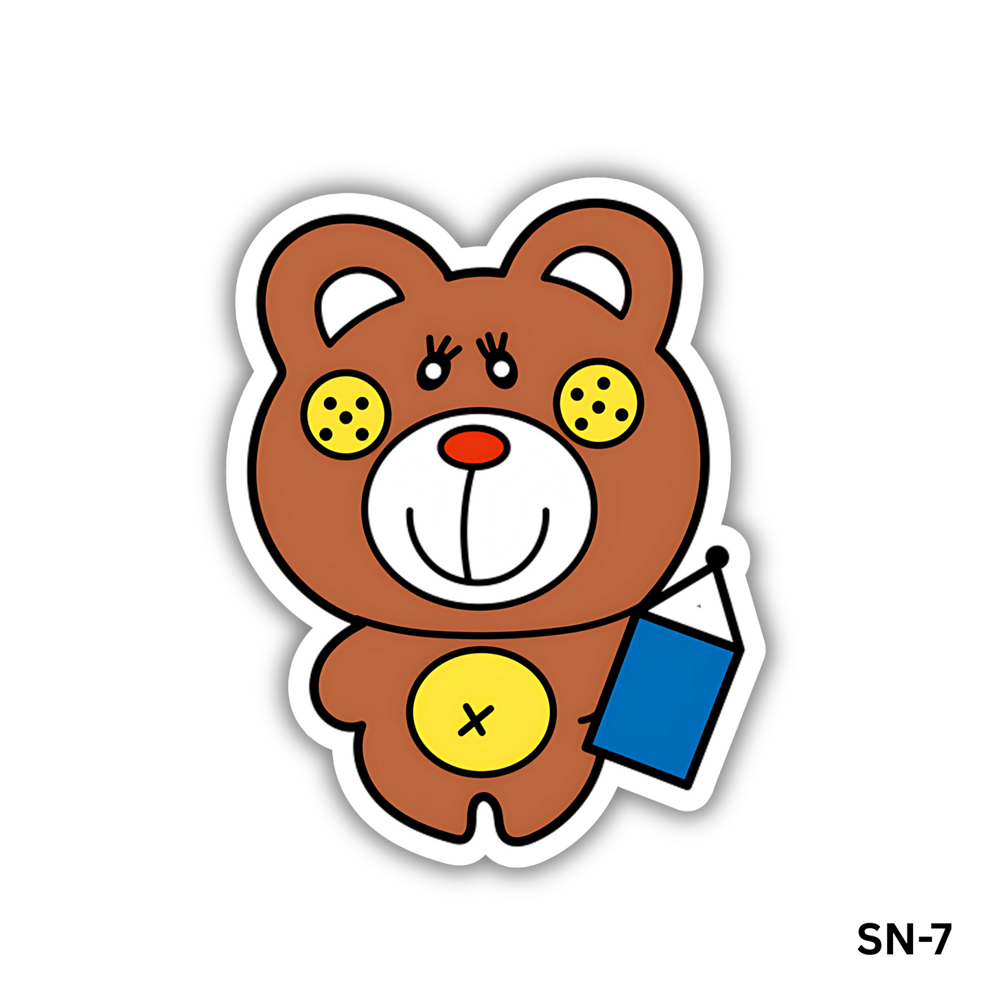 Cartoon style teddy bear design(SN-7)