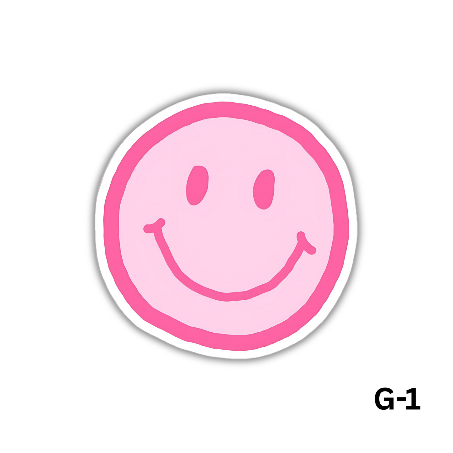 Pink Smiley Face(G-1)