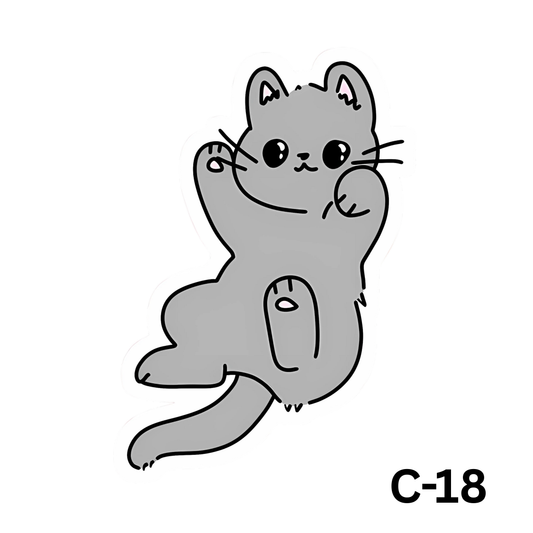 Grey Cat(C-18)