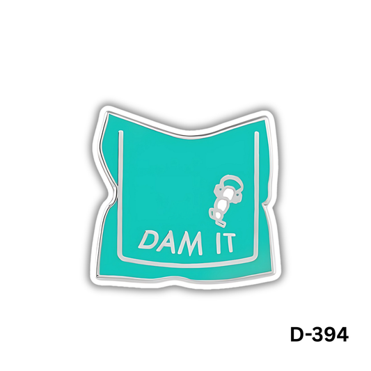 DAM IT sticker(D-394)