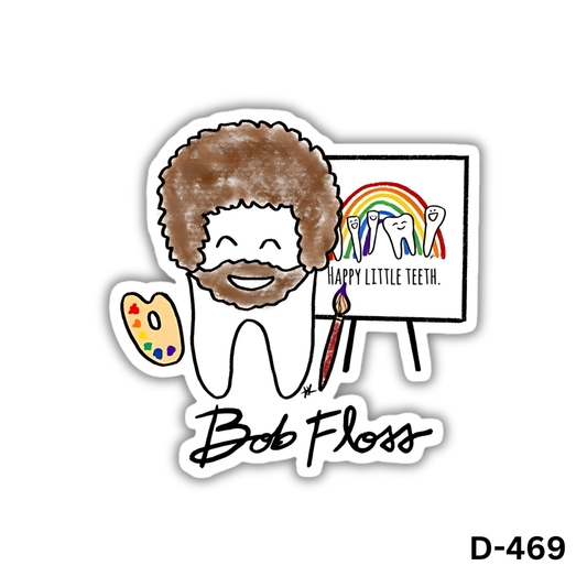 Bob Floss sticker(D-469)