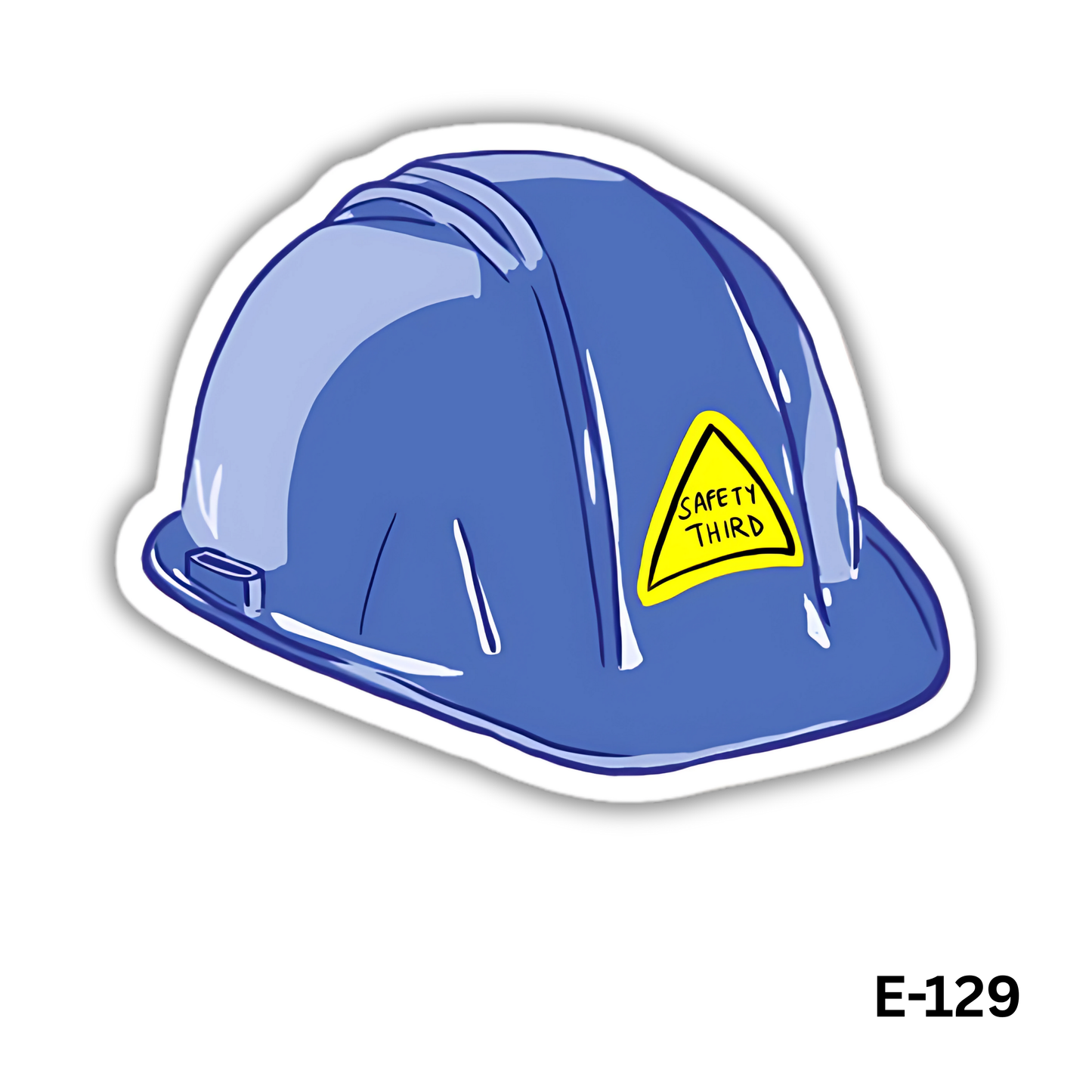 Blue Safety Helmet (E-129)
