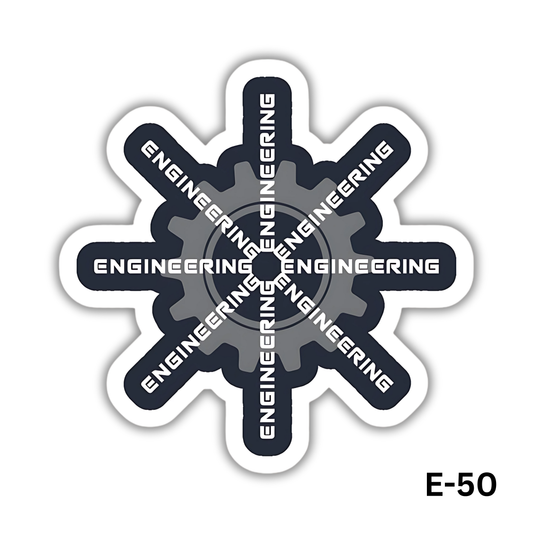 ENGINEERING Gear sticker(E-50)