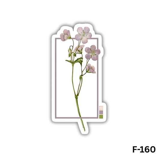 Pink winter floral design(F-160)