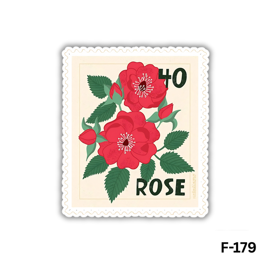 Red Roses sticker(F-179)