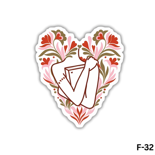 Floral Heart Hug(F-32)