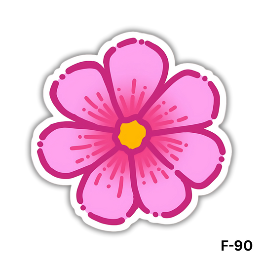 Pink flower(F-90)