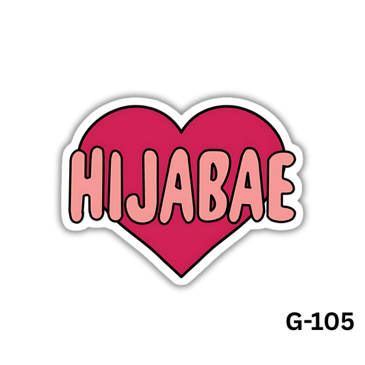 Hijab Sticker(G-105)