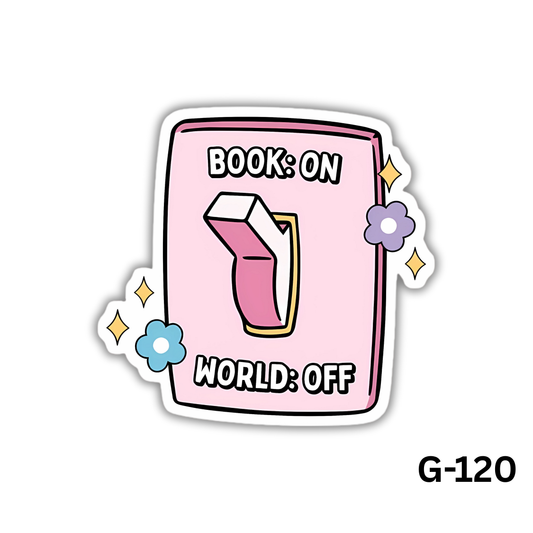 Book Switch / Sticker(G-120)
