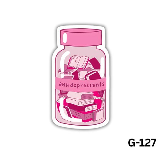 FUNNY BOOK STICKER(G-127)