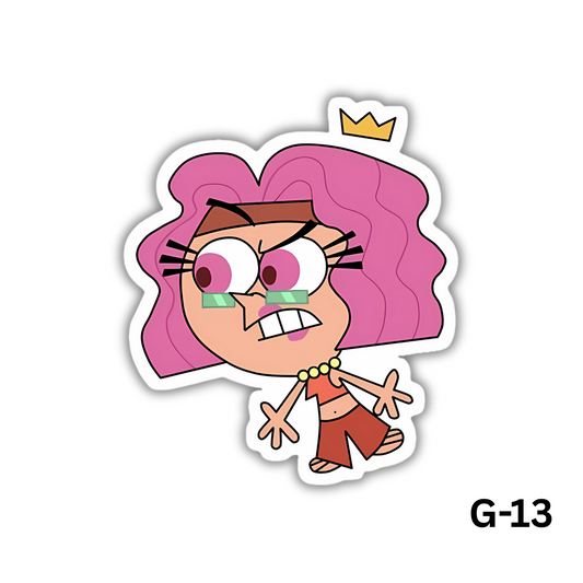 Hippy Wanda Sticker(G-13)