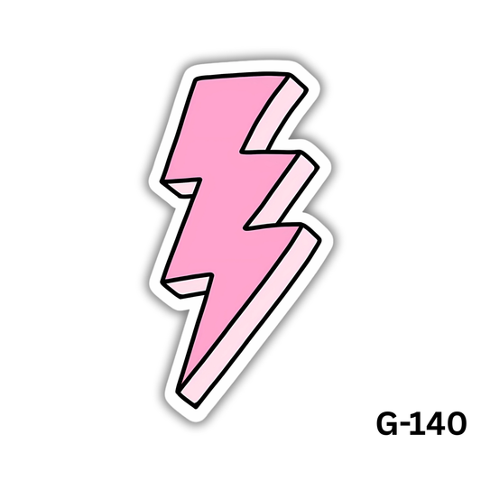 Lightning Bolt Sticker(G-140)