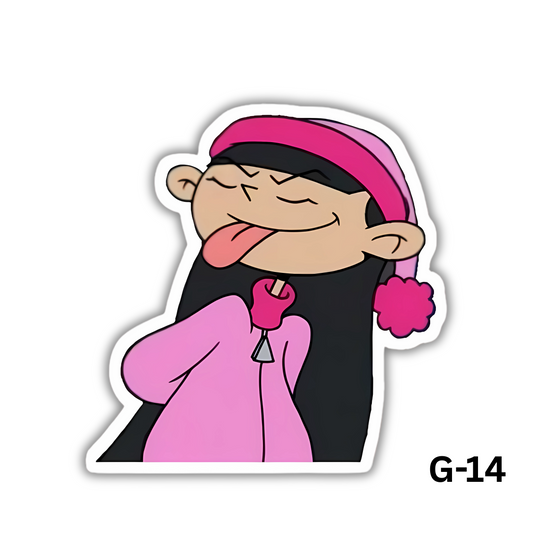 Kuki Sanban Stickers (G-14)
