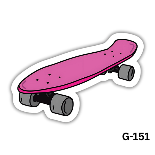 Pink Skateboard 2(G-151)