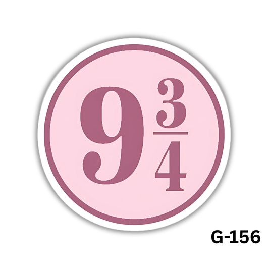 Pink Harry Potter 9 3/4(G-156)