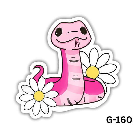 Cute Pink Snake(G-160)