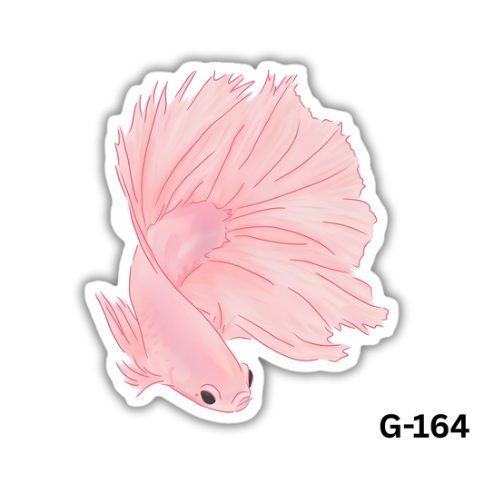 Betta Fish Sticker(G-164)