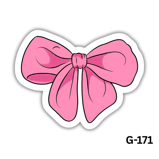 Cute Pink Bow(G-171)
