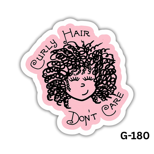 Curly Hair, Don't Care(G-180)