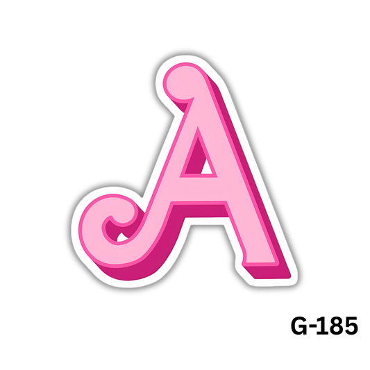 Pink Letter -A(G-185)
