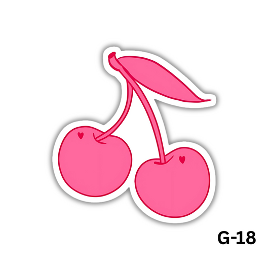 Sweetheart Cherries Stickers (G-18)