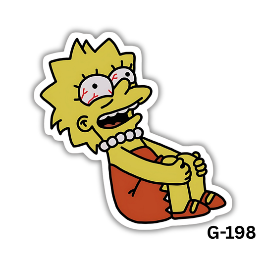 Lisa Simpson Sticker(G-198)