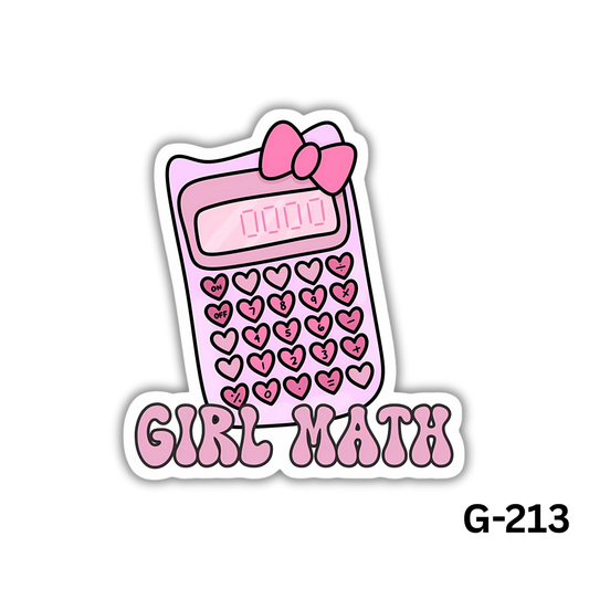 Girl Math (G-213)