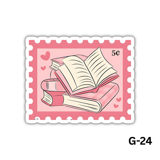 Stamp Pink Books (G-24)