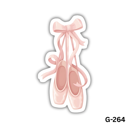 Ballet Shoe in Pink Color (G-264)