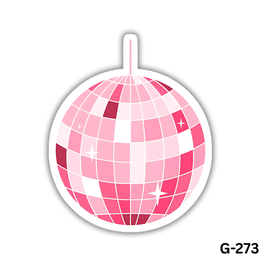 Pink Disco Ball (G-273)