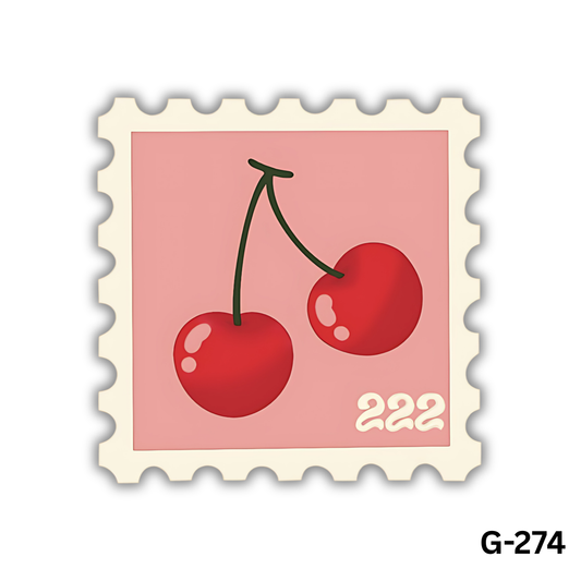 Cherry Stamp Sticker (G-274)