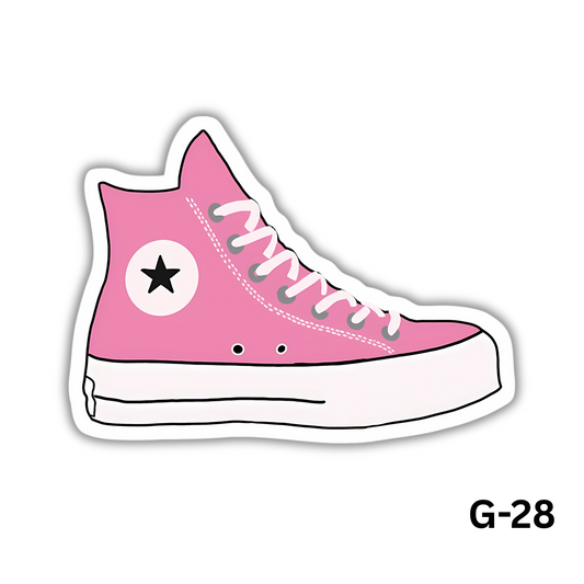 Pink Converse Sticker(G-28)