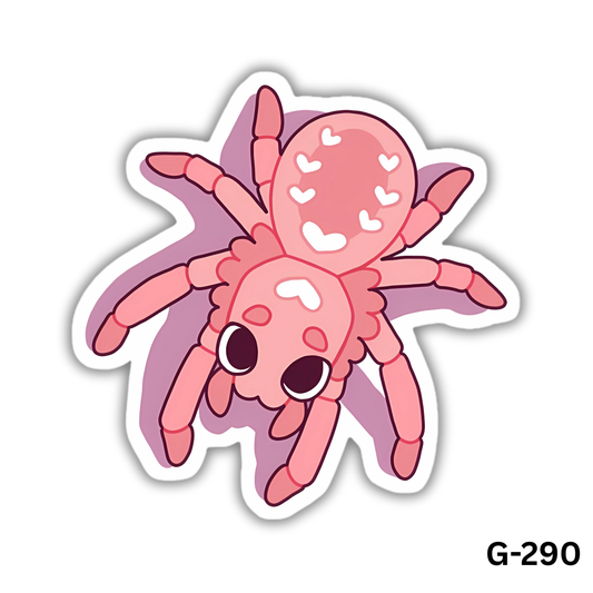 Pink spider(G-290)