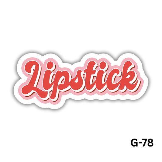 Lipstick Sticker (G-78)