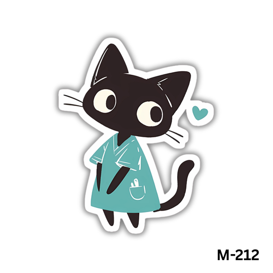 Dr.Cat sticker(M-212)