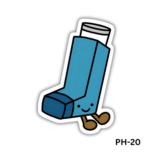 Blue Inhaler sticker(PH-20)