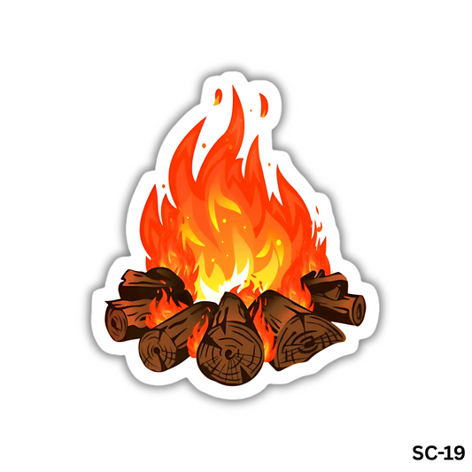 SCOUT CAMP FIRE LOGO(SC-19)