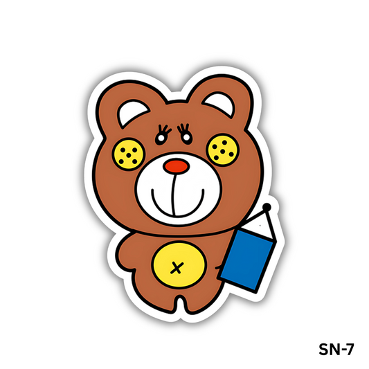 Cartoon style teddy bear design(SN-7)