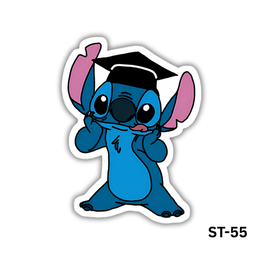 stitch graduation sticker (ST-55)